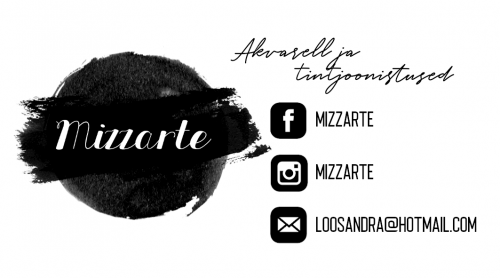 visiitkaart mizzarte